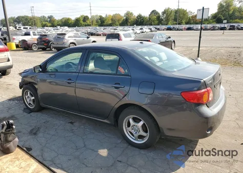 2009 Toyota Corolla Base from USA, damaged, VIN 2T1BU40E29C144782